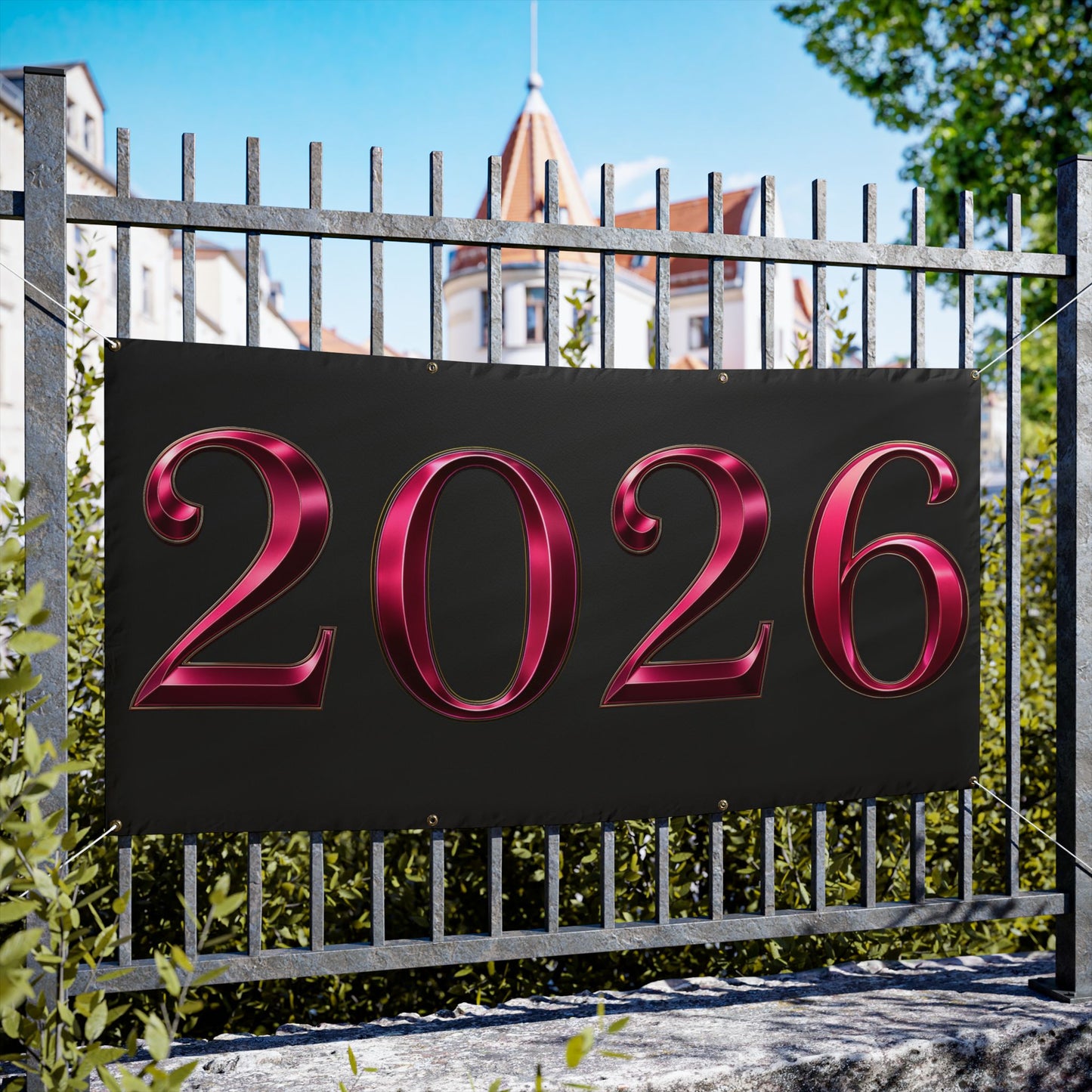 2026 Celebration Vinyl Banner