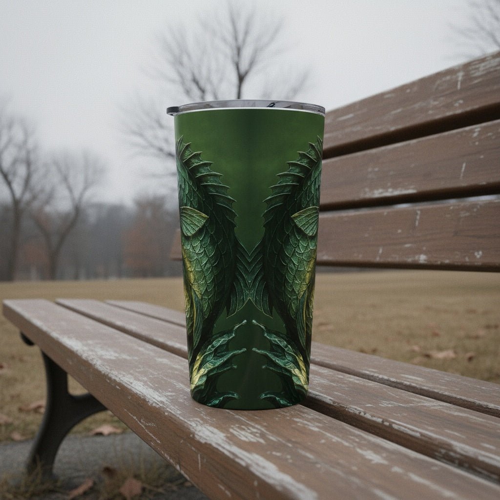 Leaping Largemouth Bass 20oz Stainless Steel Traveler's Tumbler | Winsome Realms - Winsome Realms