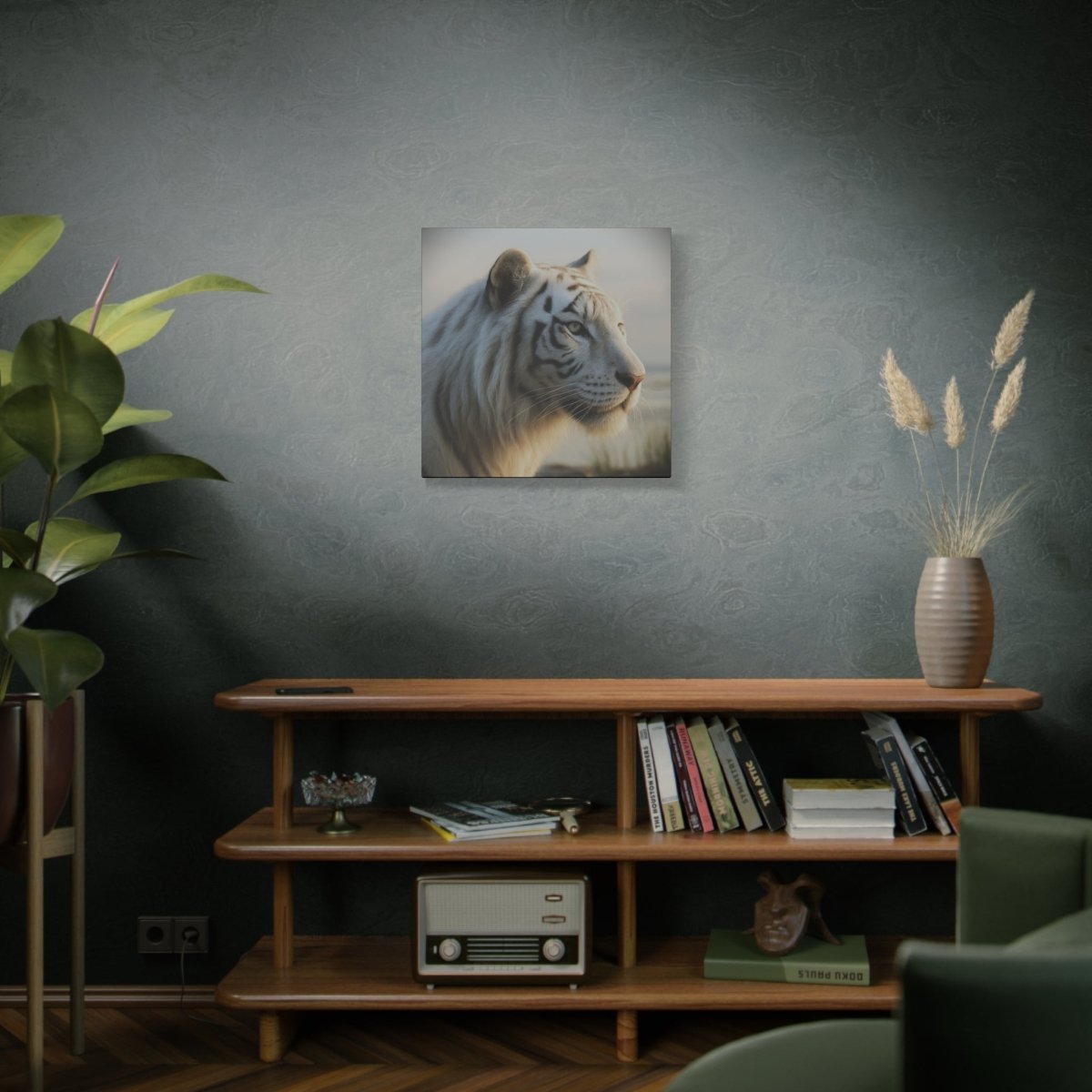 Moonlit Huntress | Matte Canvas - Stretched - Winsome Realms