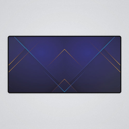 "Navy Circuit" Desk Mat / Mouse Pad - Winsome Realms