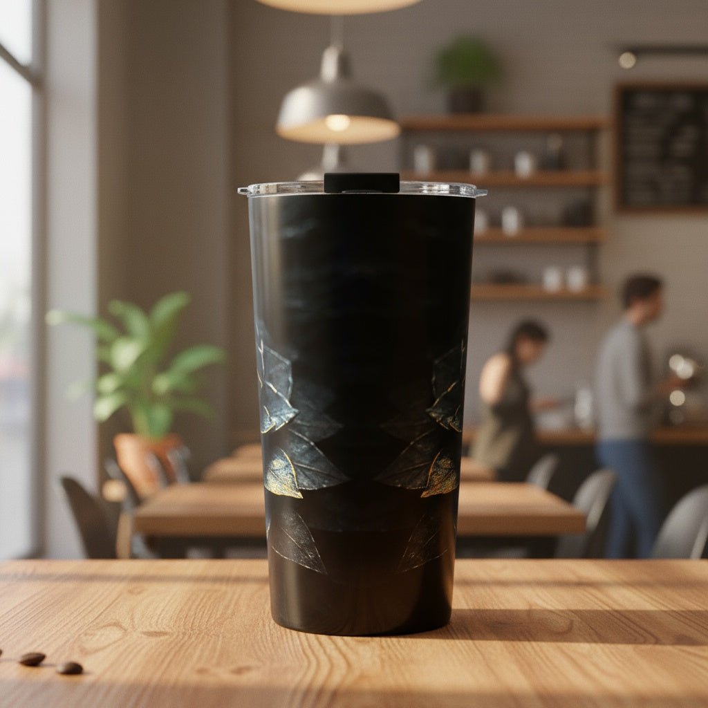 Obsidian Bloom 20oz Insulated Tumbler | Winsome Realms - Winsome Realms