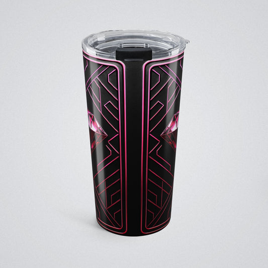 "PinkLady's Diamonds" Insulated Tumbler - Winsome Realms