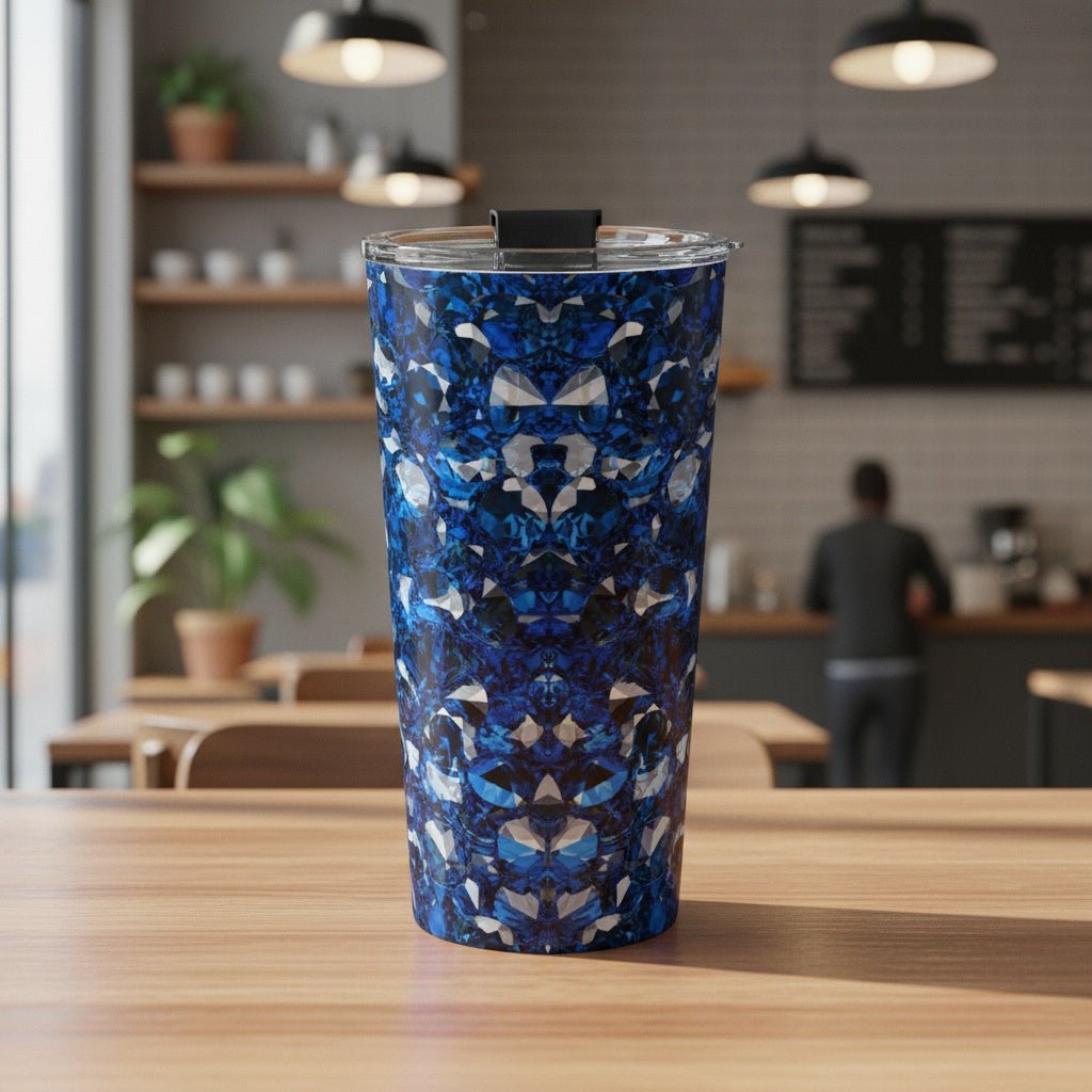 "Sapphire Piles" 20oz Insulated Tumbler - Winsome Realms