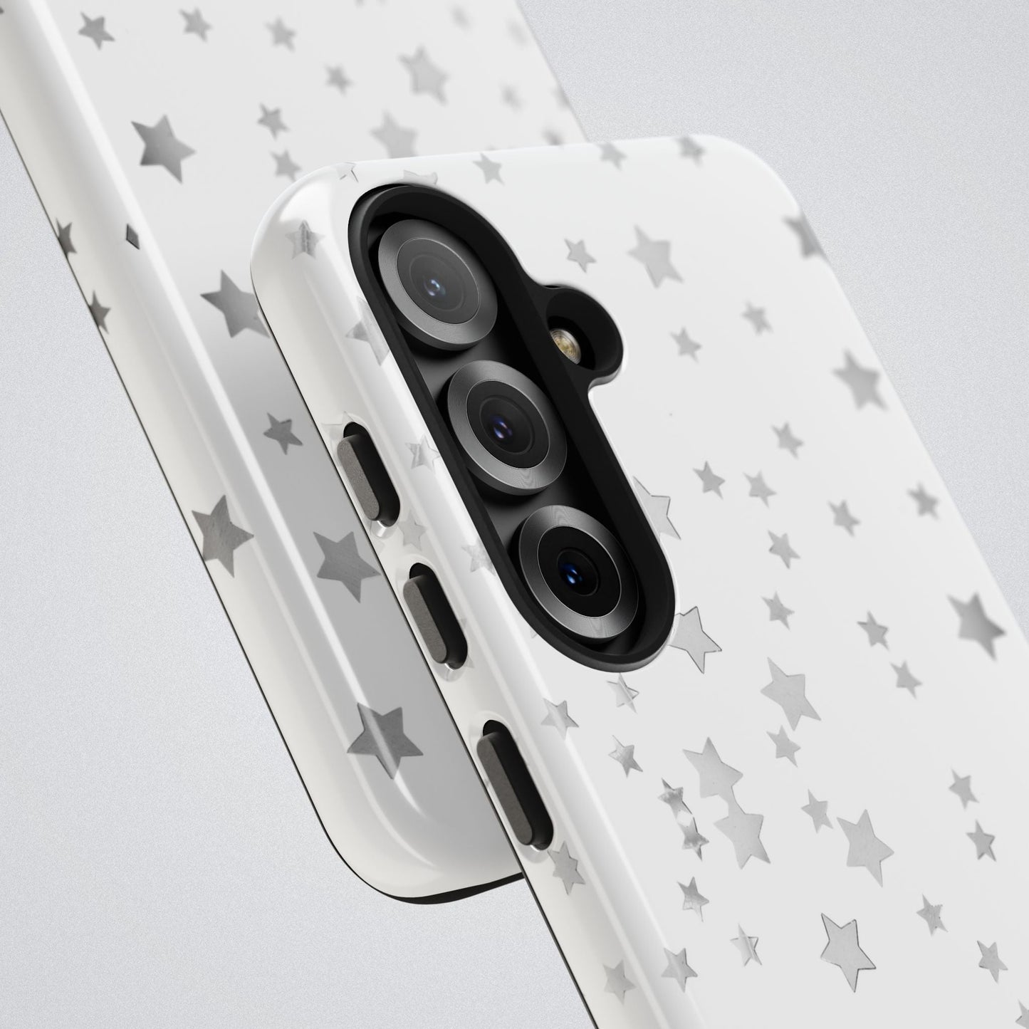 "Silvery Stars Alight" Tough Phone Case - Winsome Realms