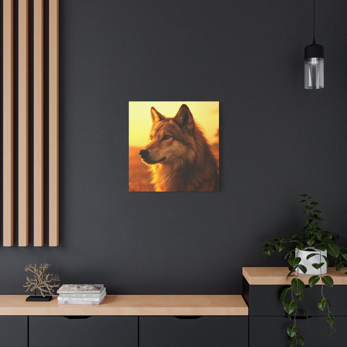 Sunset on the Native Heart | Matte Canvas - Stretched - Winsome Realms