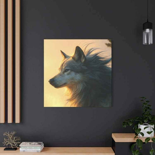 Windswept Emberlight | Matte Canvas - Stretched - Winsome Realms