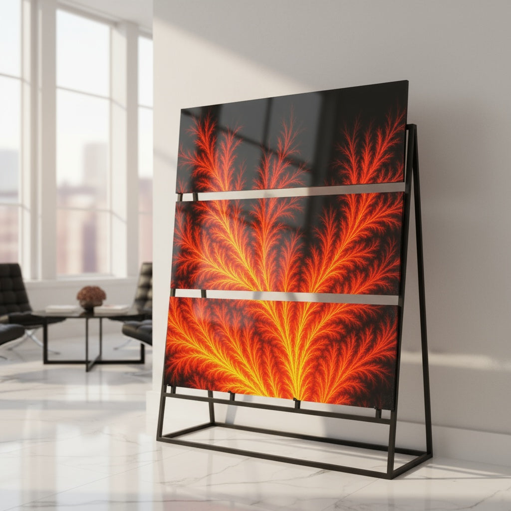 Acrylics and Polished Aluminum Fine Art by The Winsome Realms