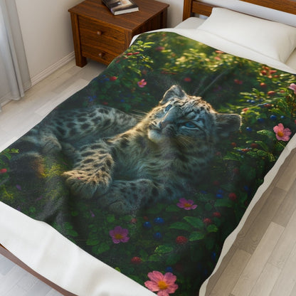 Baby Snow Leopard - Winsome Realms