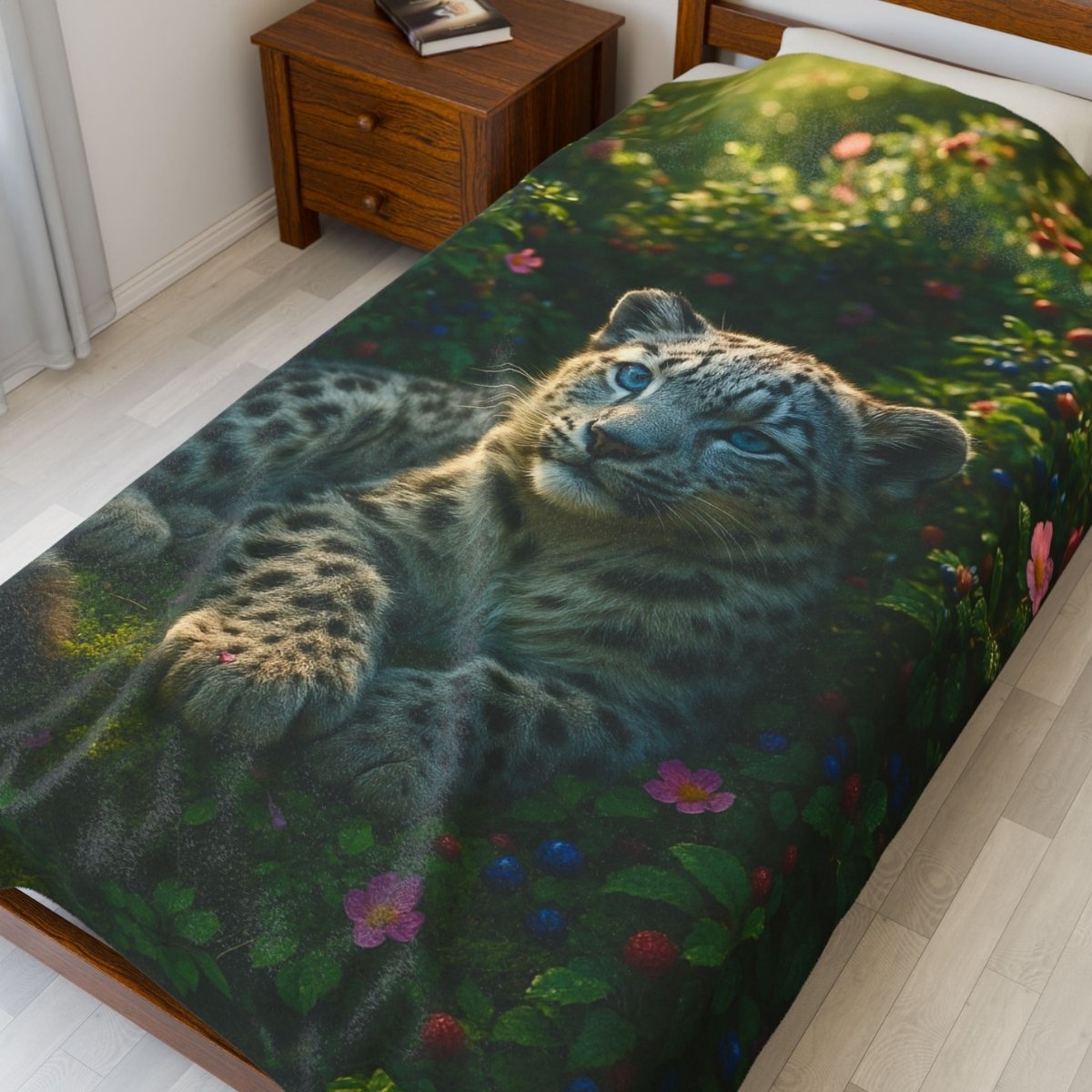 Baby Snow Leopard - Winsome Realms