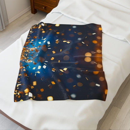 "Confetti Dreamscapes" Plush Blanket