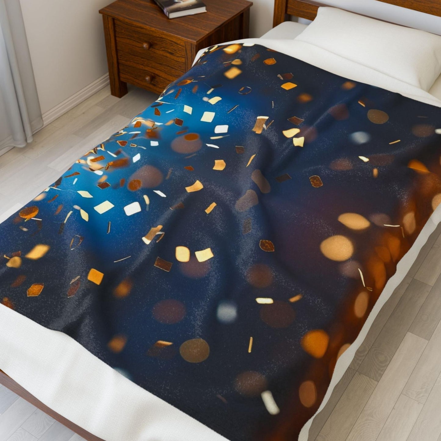 "Confetti Dreamscapes" Plush Blanket