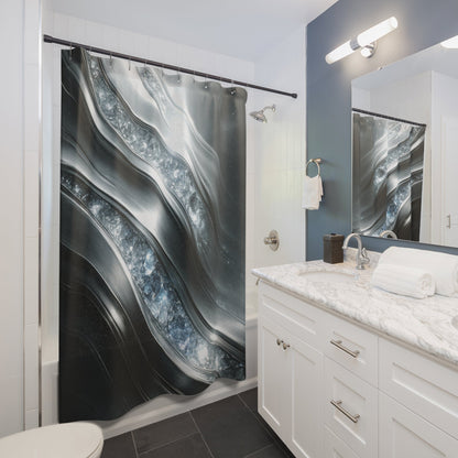 "April Diamonds" Birthstones Collection Shower Curtain - Winsome Realms