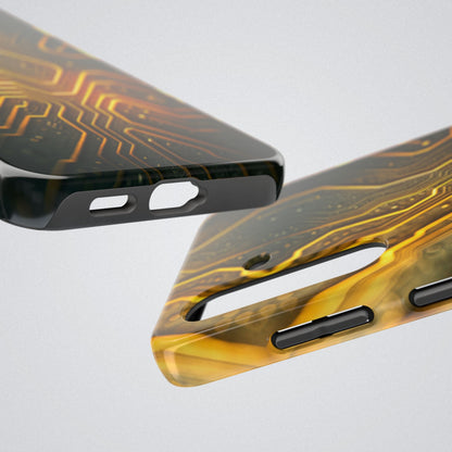 "Archaeo - Circuitry" Tough Phone Case - Winsome Realms
