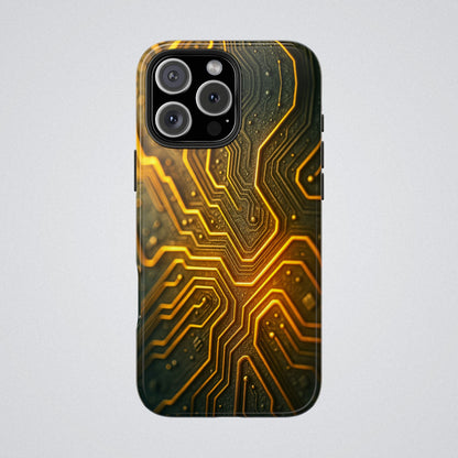 "Archaeo - Circuitry" Tough Phone Case - Winsome Realms