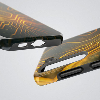 "Archaeo - Circuitry" Tough Phone Case - Winsome Realms