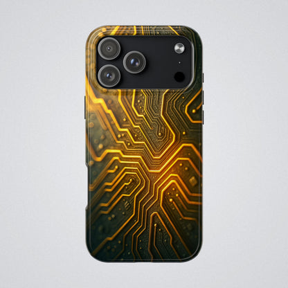 "Archaeo - Circuitry" Tough Phone Case - Winsome Realms