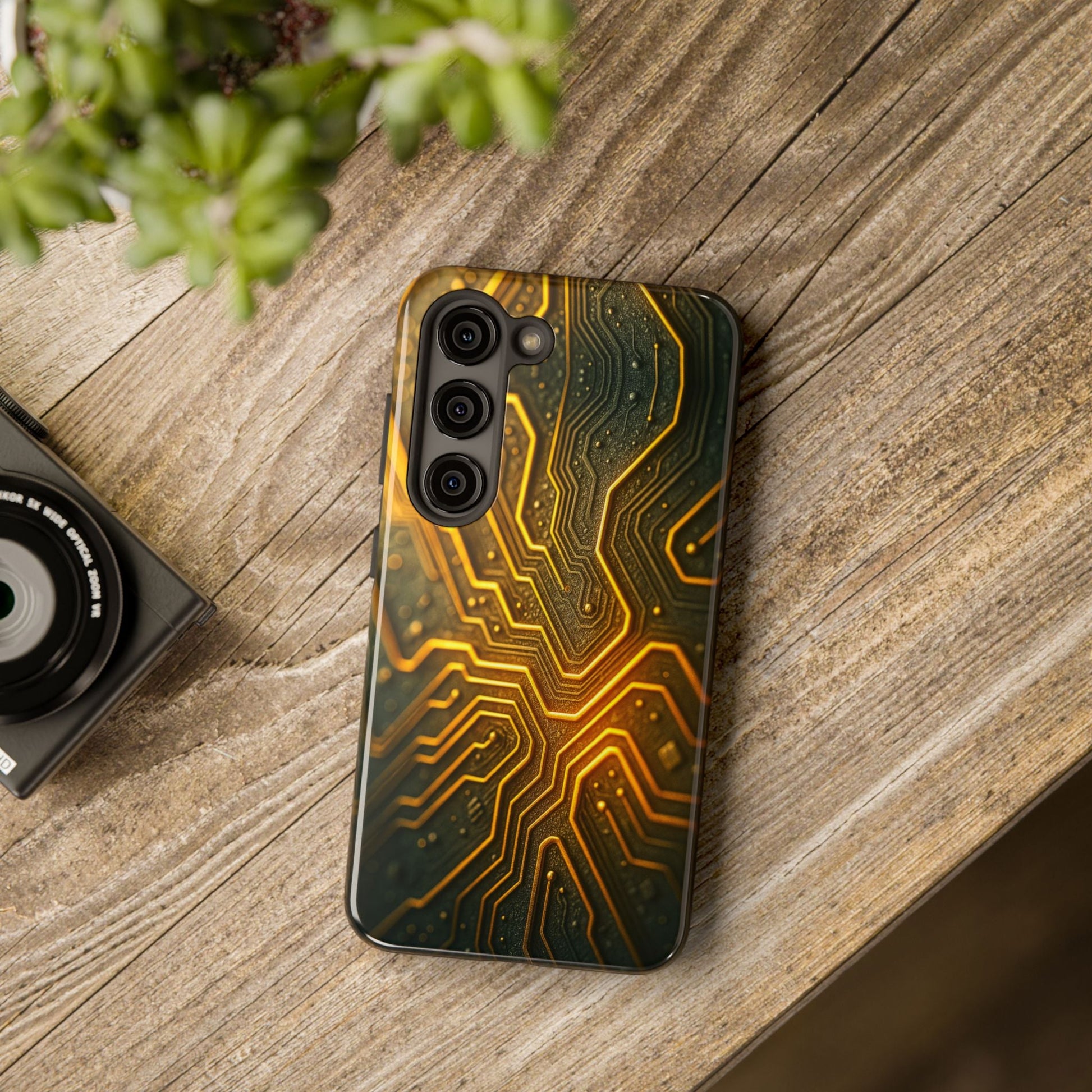 "Archaeo - Circuitry" Tough Phone Case - Winsome Realms