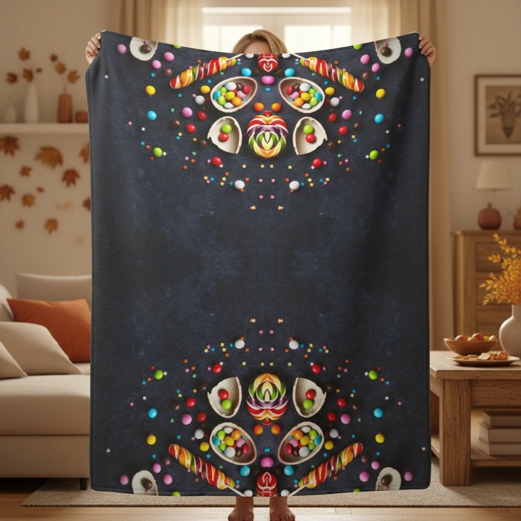 "Candied Dreams" Plush Blanket - Winsome Realms - Winsome Realms