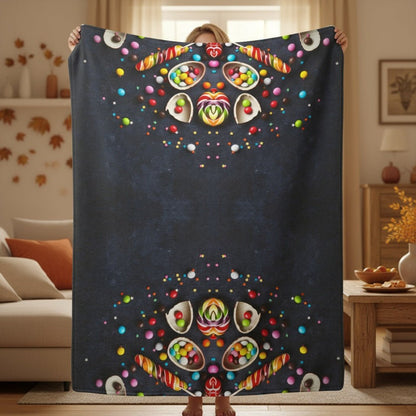 "Candied Dreams" Plush Blanket - Winsome Realms - Winsome Realms