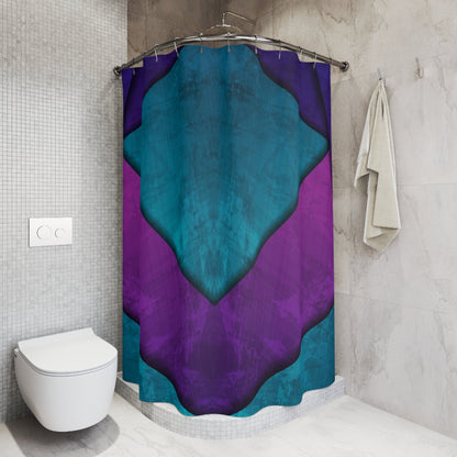 "Cobalt Ancients" Shower Curtain - Winsome Realms