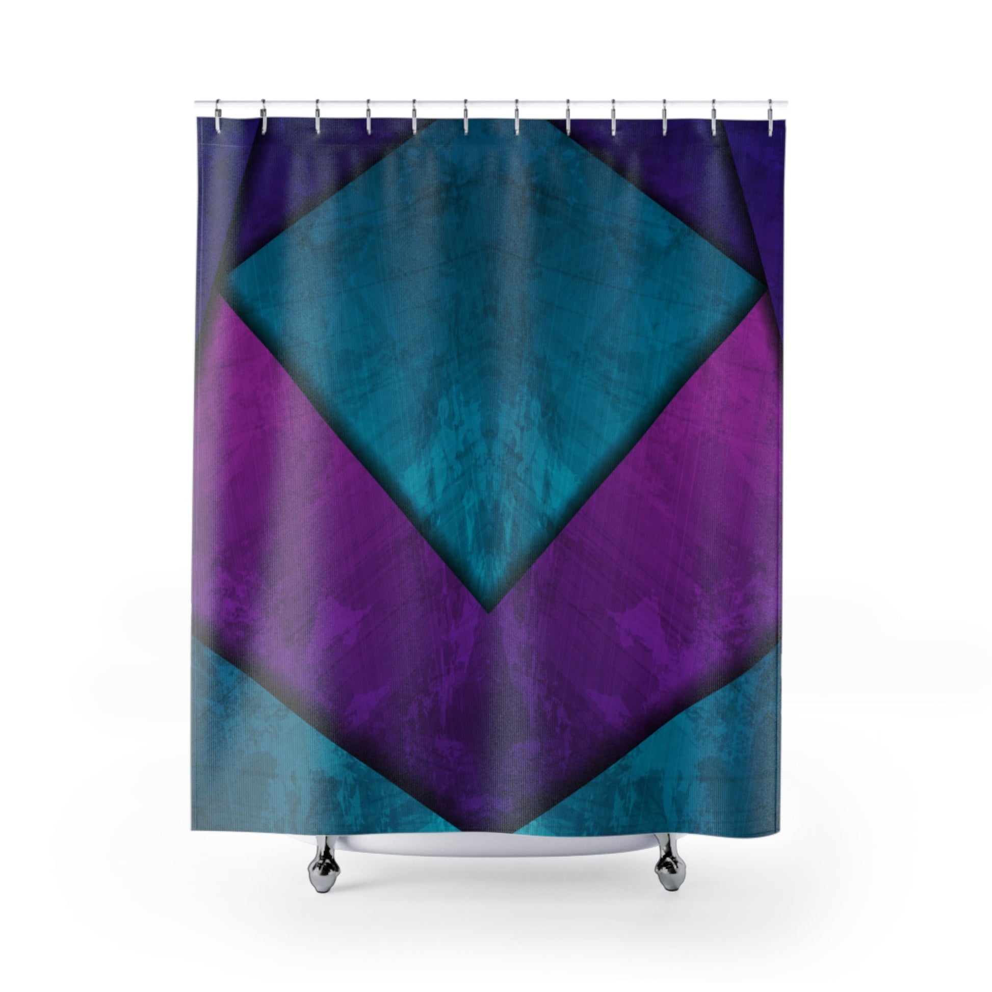 "Cobalt Ancients" Shower Curtain - Winsome Realms