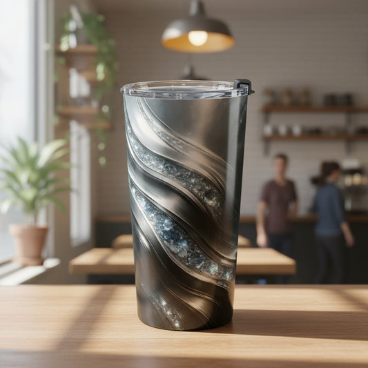 "Diamond Streams" Birthstones Collection 20oz Insulated Tumbler - Winsome Realms