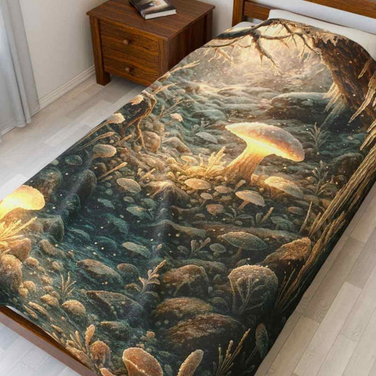 Enchanted Glowing Mushroom Forest (1 of 3) - Winsome Realms