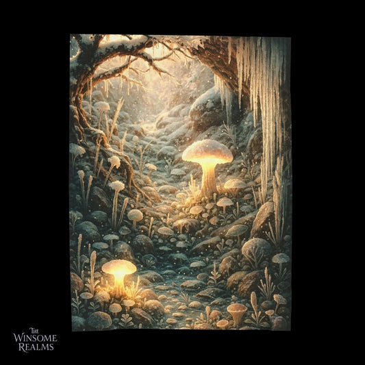Enchanted Glowing Mushroom Forest (1 of 3) - Winsome Realms