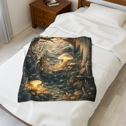 Enchanted Glowing Mushroom Forest (1 of 3) - Winsome Realms