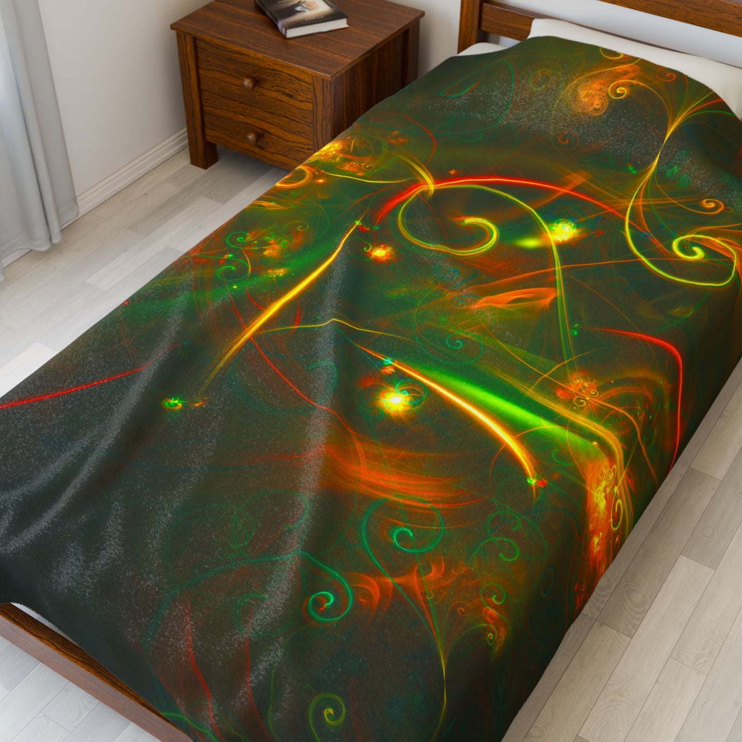 "Festivity Streamers" Plush Blanket - Winsome Realms