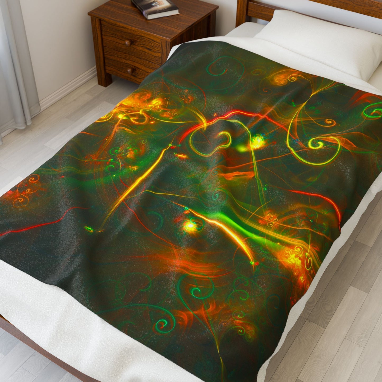 "Festivity Streamers" Plush Blanket - Winsome Realms