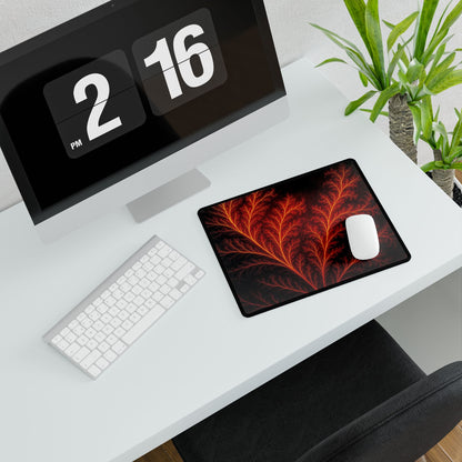 Flame Fans Fractal Desk Mat - Winsome Realms