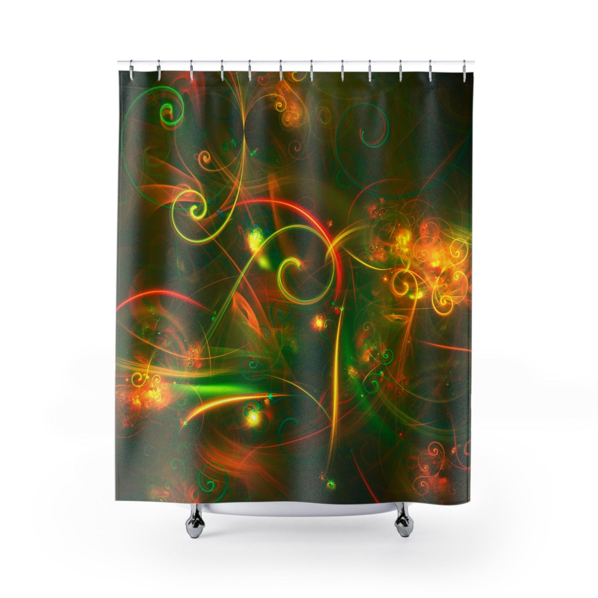 "frenetic Threads" Shower Curtain - Winsome Realms