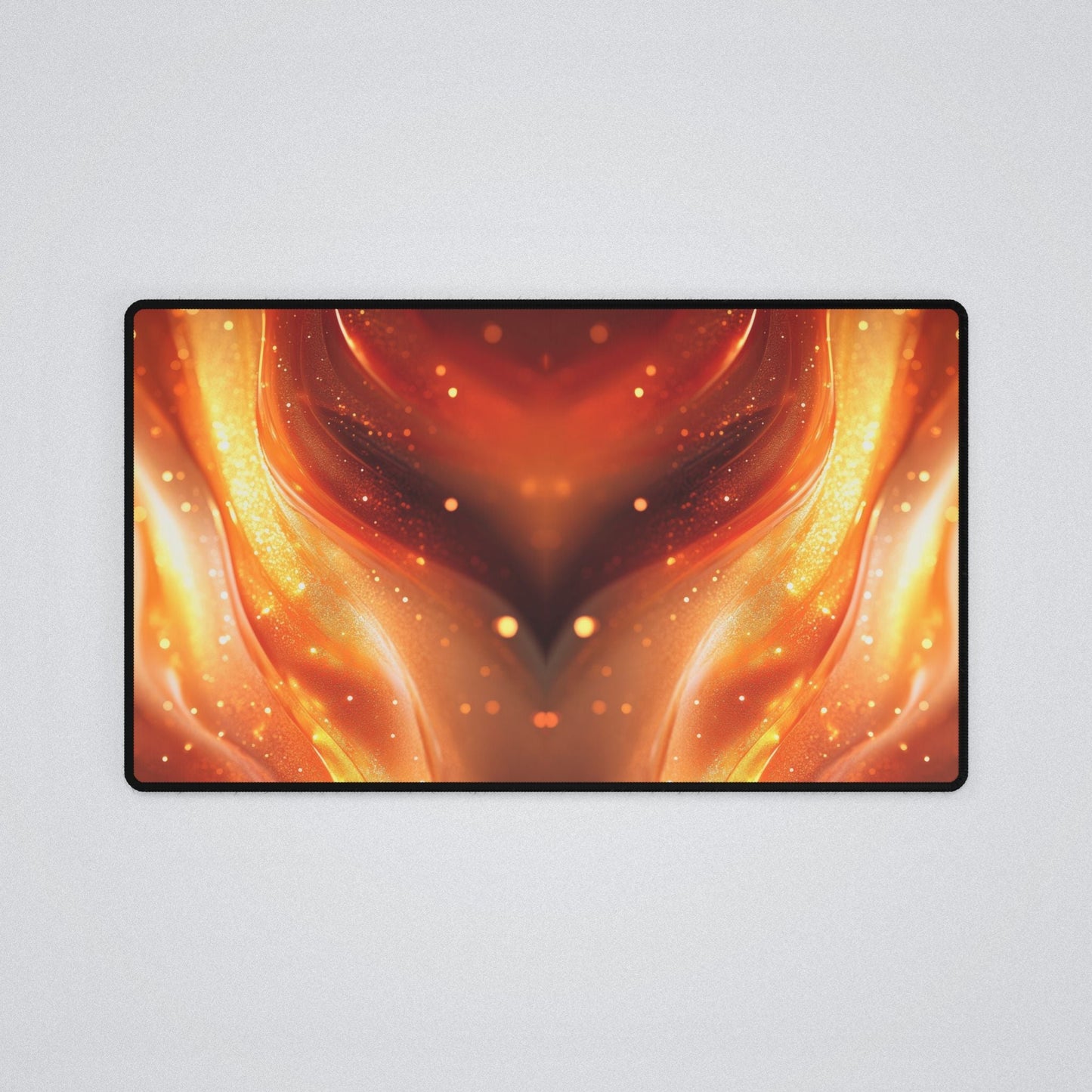 "Golden Beryl's Heart" Desk Mat / Mouse Pad - Winsome Realms