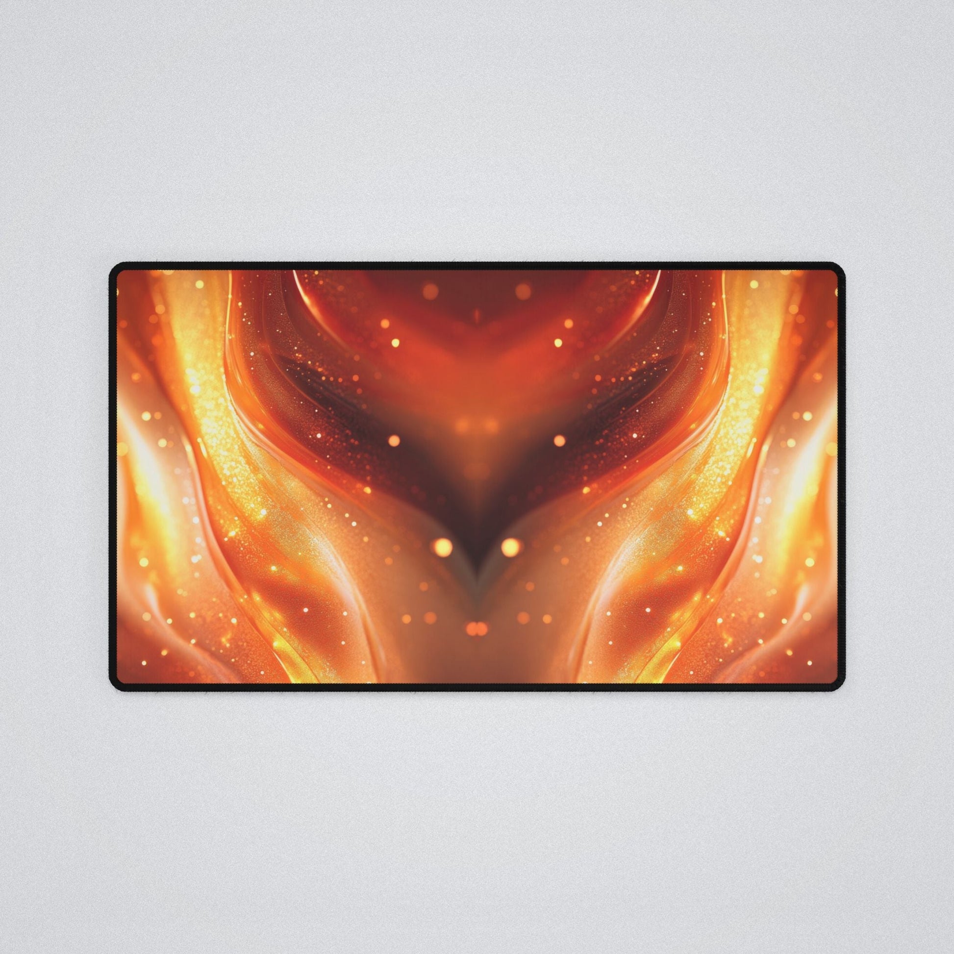 "Golden Beryl's Heart" Desk Mat / Mouse Pad - Winsome Realms