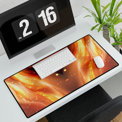 "Golden Beryl's Heart" Desk Mat / Mouse Pad - Winsome Realms