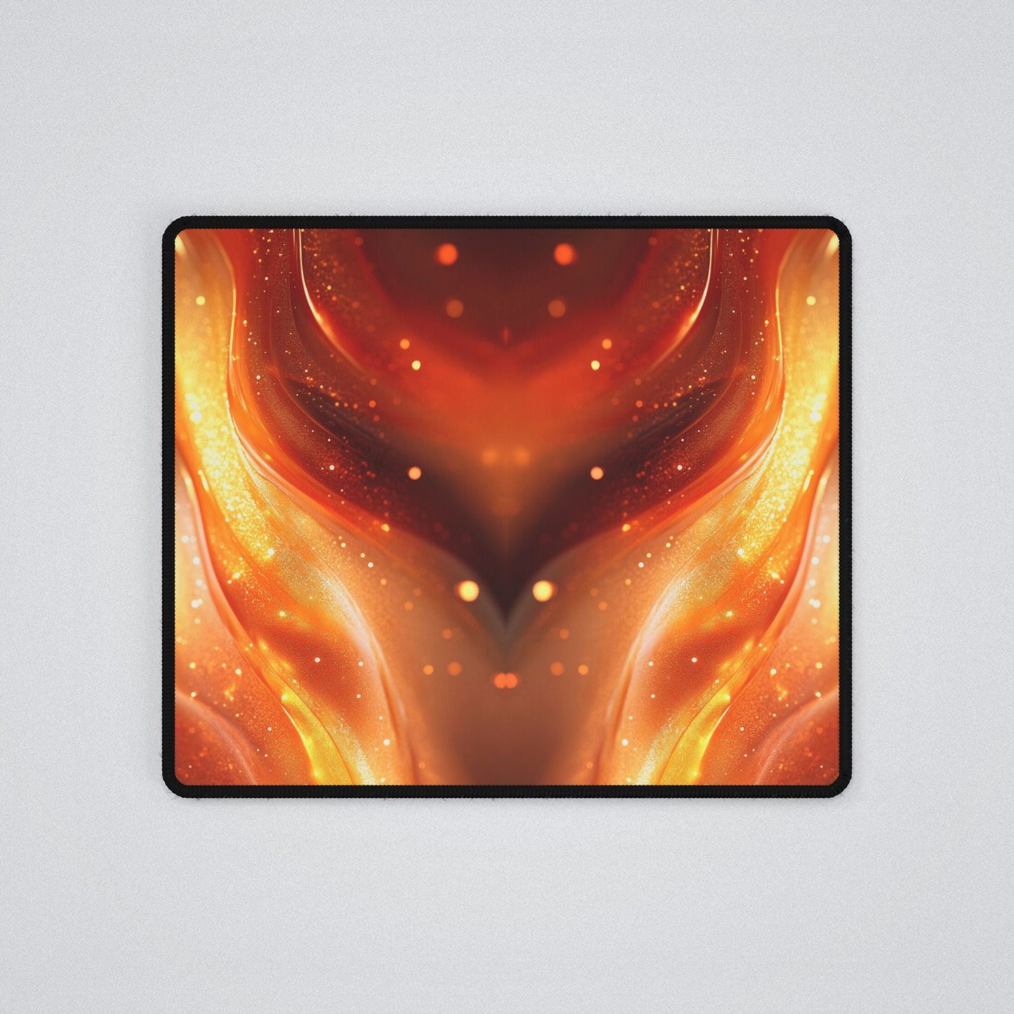 "Golden Beryl's Heart" Desk Mat / Mouse Pad - Winsome Realms