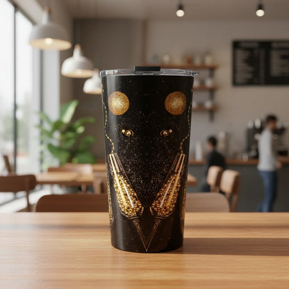 "Golden Champaign flutes" 20oz Insulated Tumbler - Winsome Realms