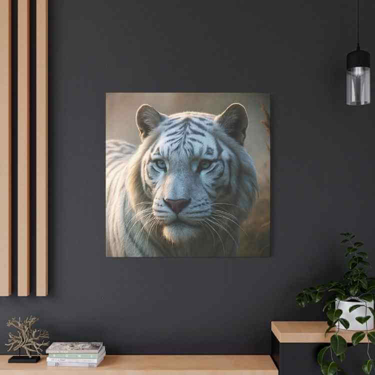 Her eyes of Fire | Matte Canvas - Stretched - Winsome Realms