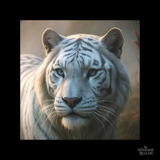 Her eyes of Fire | Matte Canvas - Stretched - Winsome Realms