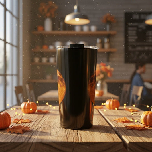 "Howl At The Rusty Moon" 20oz Insulated Tumbler | Winsome Realms - Winsome Realms