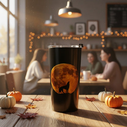 "Howl At The Rusty Moon" 20oz Insulated Tumbler | Winsome Realms - Winsome Realms