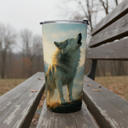 "Howl of the King" 20oz Insulated Tumbler | Winsome Realms - Winsome Realms