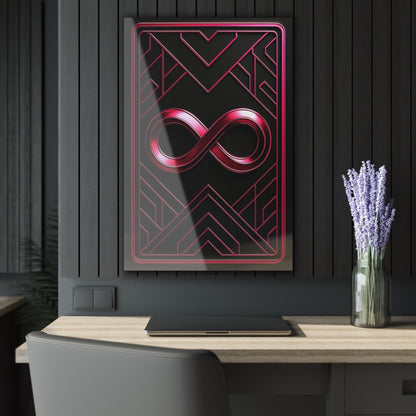 "Infinity's Allure" Art Deco Acrylics - Winsome Realms