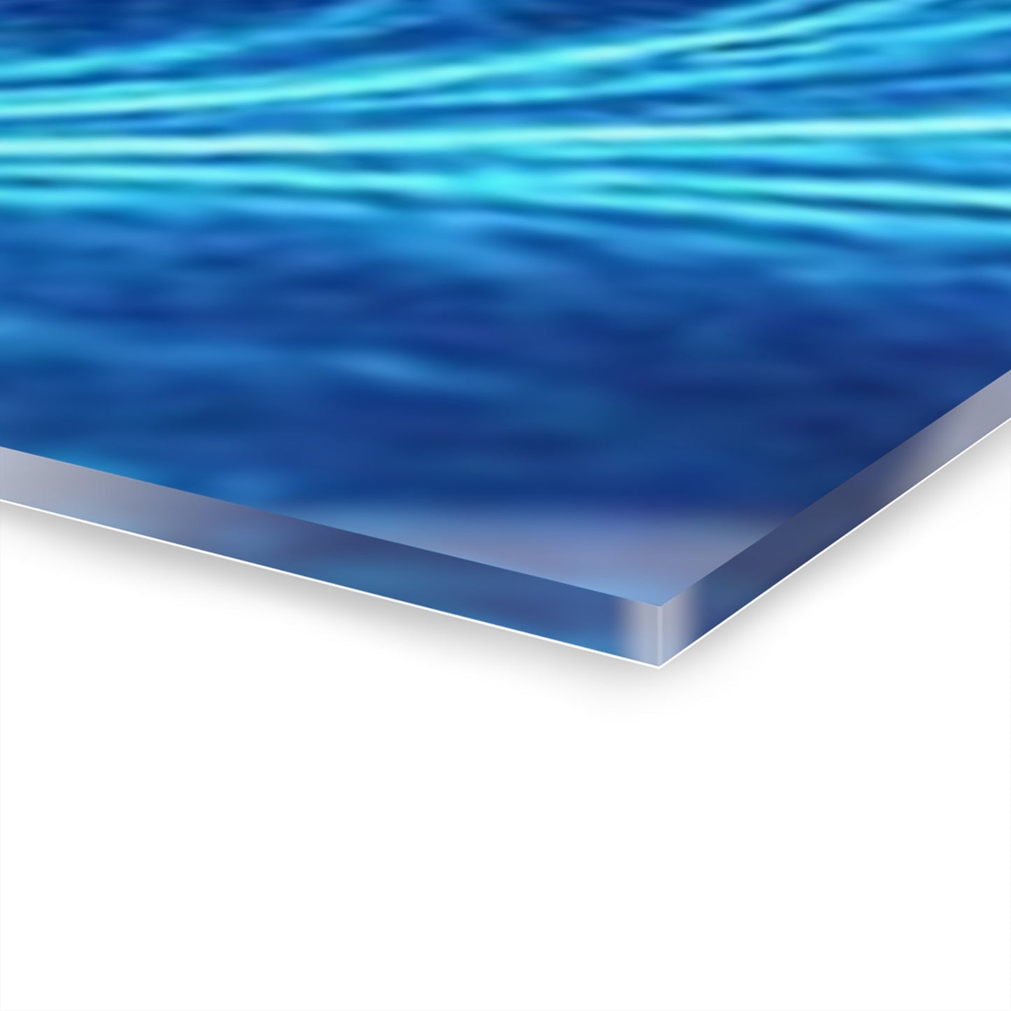 "Light Alive" Triptych 3 Acrylic Wall Art 36"x12" - Winsome Realms