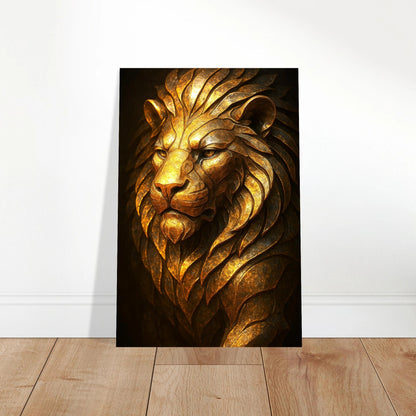 Lion of Gold — "Ancient Alloys Collection" - Winsome Realms