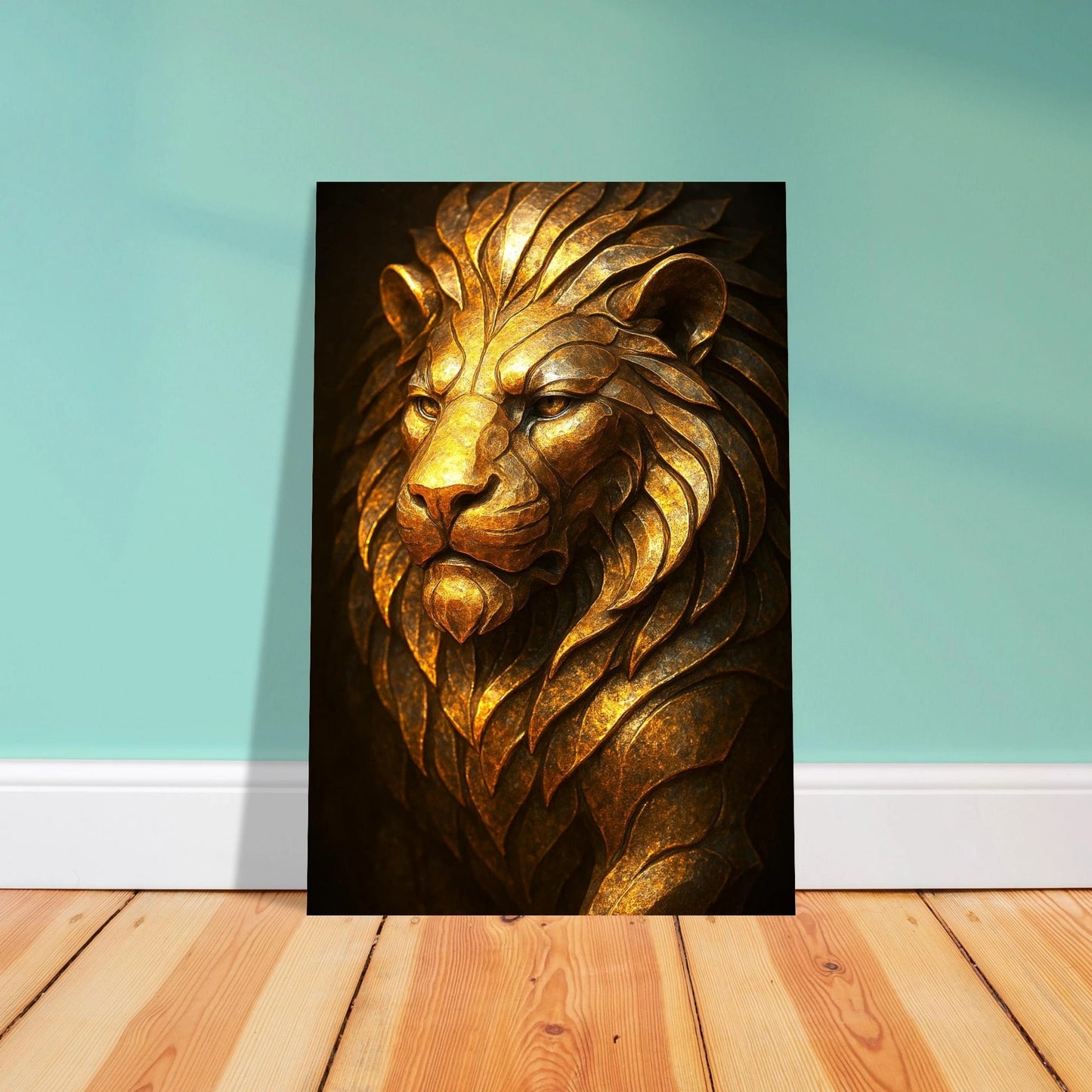 Lion of Gold — "Ancient Alloys Collection" - Winsome Realms