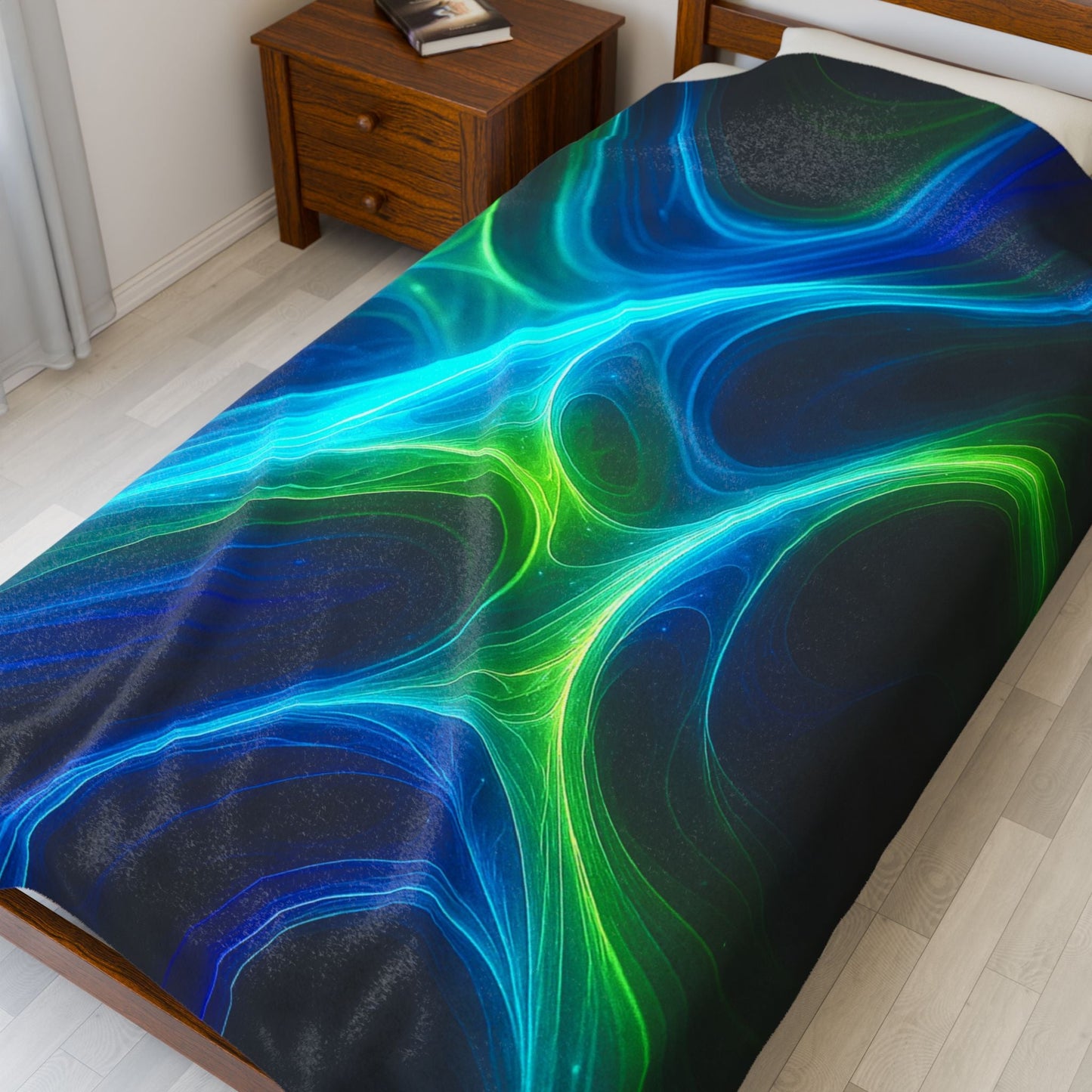 "Lucid Streams" Plush Blanket - Winsome Realms