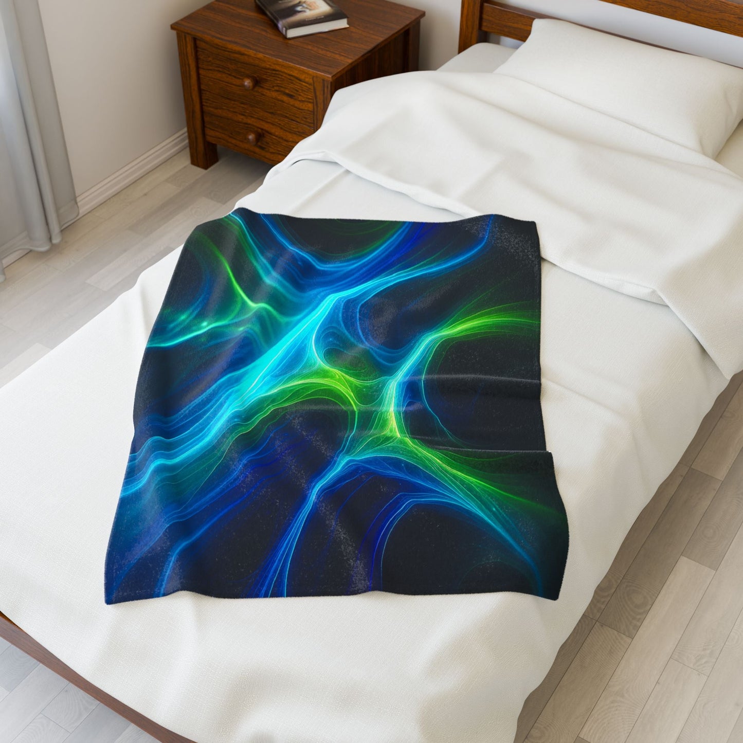 "Lucid Streams" Plush Blanket - Winsome Realms
