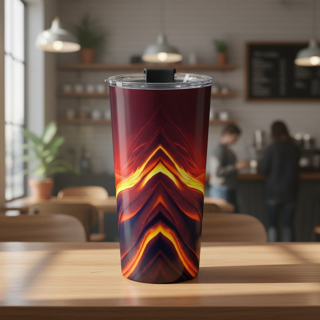 "Molten Flows" 20oz Insulated Tumbler - Winsome Realms